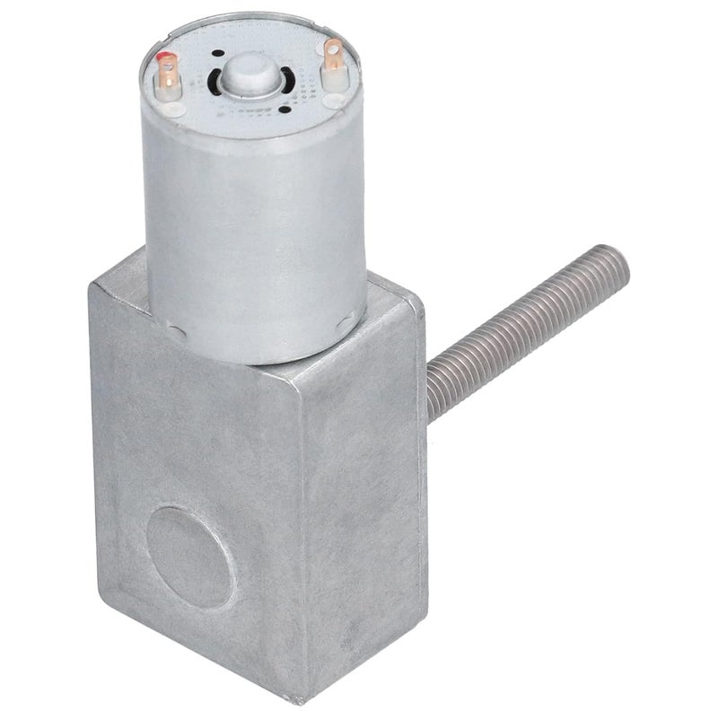 Dc6v 10rpm Gear Motor With Self Locking Low Noise M6 Threaded Shaft 50mm For Industrial Drive - Image 4